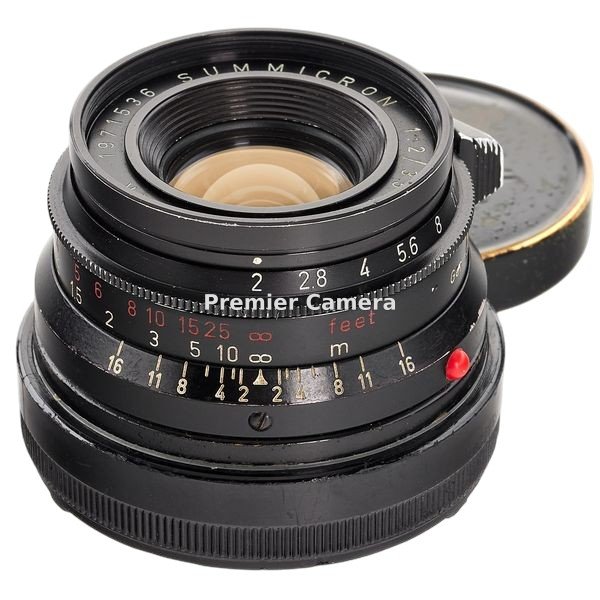 Leica Summicron-M (ズミクロン) 35mm F2 (8枚玉) オリジナル ブラックペイント [11307]