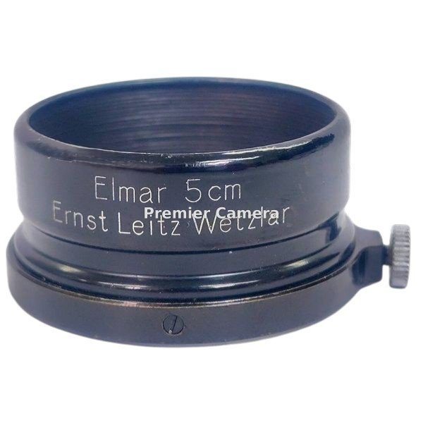 Leica レンズフード FISON (かぶせ式) ブラックペイント (Elmar (エルマー) 50mm F3.5 用)
