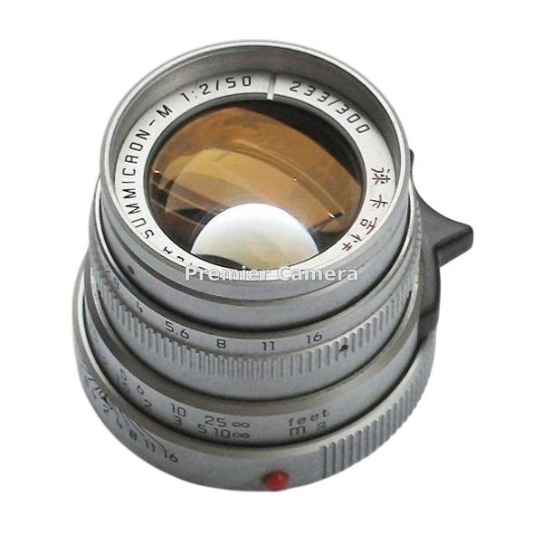 Leica Summicron-M (ズミクロン) 50mm F2 3rd (第3世代) 香港シュミット 酉年モデル シルバー [11825]