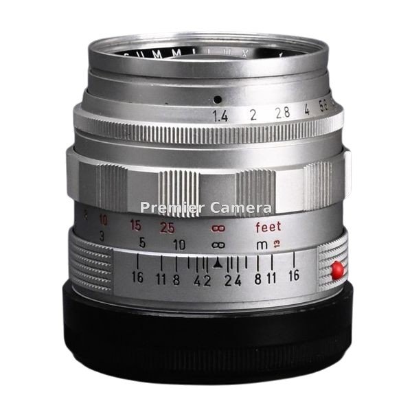 Leica Summilux-M (ズミルックス) 50mm F1.4 後期型 E43 シルバー [11114]