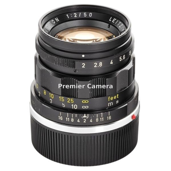 Leica Summicron-M (ズミクロン) 50mm F2 2nd (第2世代) 最初期型 ブラック [11817]