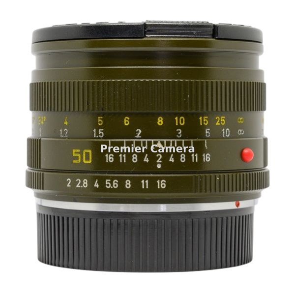 Leica Summicron-R (ズミクロン) 50mm F2 フード組込 サファリ [11217]