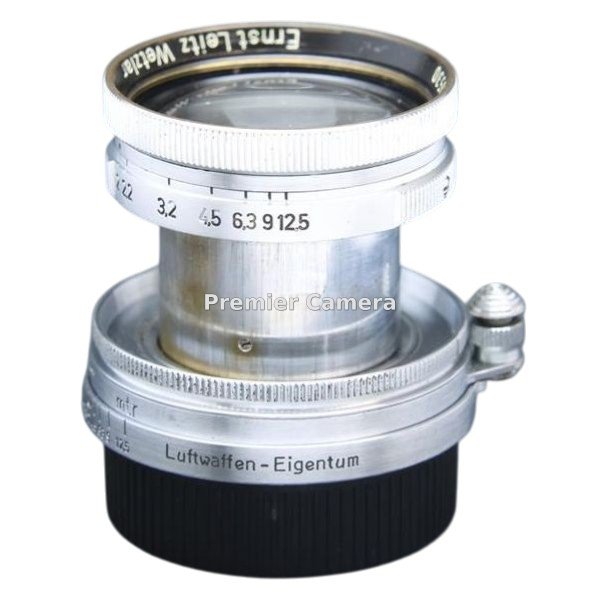 Leica Summitar-L (ズミター) 50mm F2 コーティング無 (Luftwaffen-Eigentum刻印)