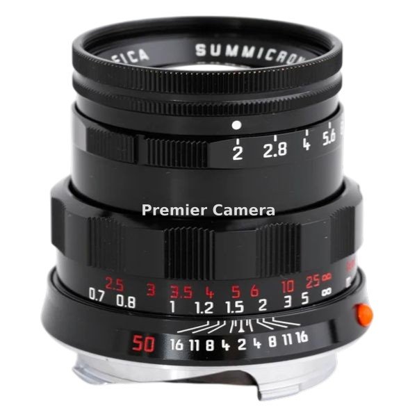 Leica Summicron-M (ズミクロン) 50mm F2 ブラックペイント (MP Classic Set付属)