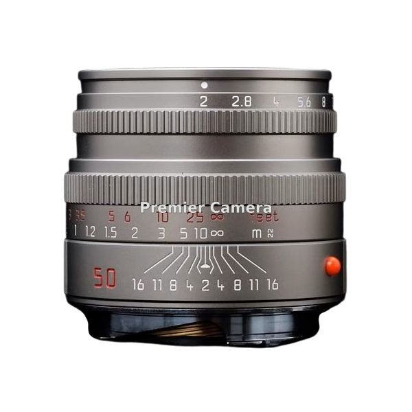 Leica Summicron-M (ズミクロン) 50mm F2 レンズフード組込 チタン [11624]