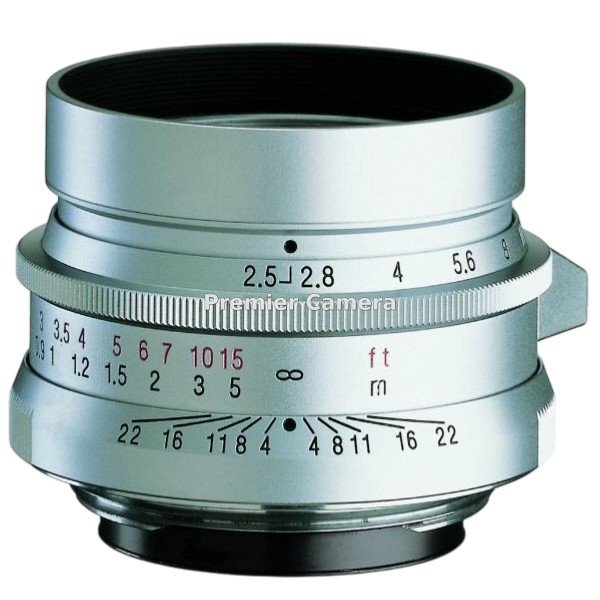 Voigtlander COLOR-SKOPAR 50mm F2.5 シルバー