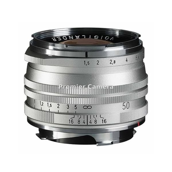 Voigtlander NOKTON Vintage Line 50mm F1.5 Aspherical II (VMマウント ライカM用) シルバー MC