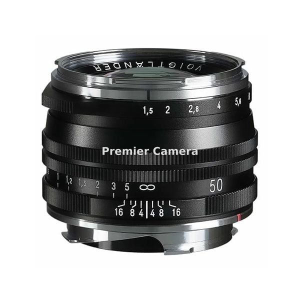 Voigtlander NOKTON Vintage Line 50mm F1.5 Aspherical II (VMマウント ライカM用) ブラック MC