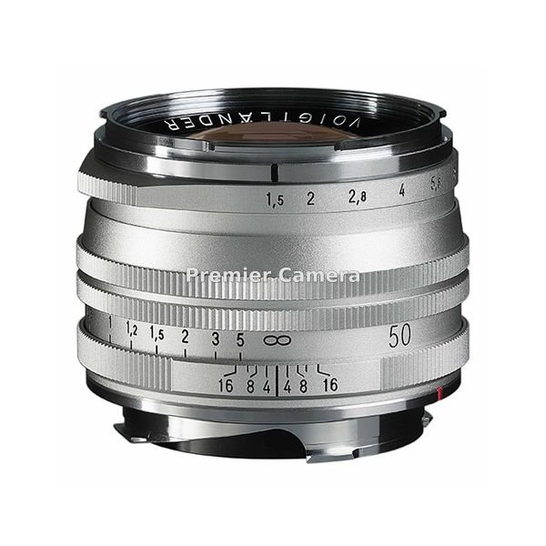 Voigtlander NOKTON Vintage Line 50mm F1.5 Aspherical II (VMマウント ライカM用) シルバー SC