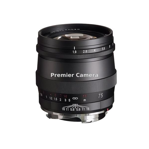 Voigtlander ULTRON 75mm F1.9 MC マルチコート マットブラックペイント ライカM用