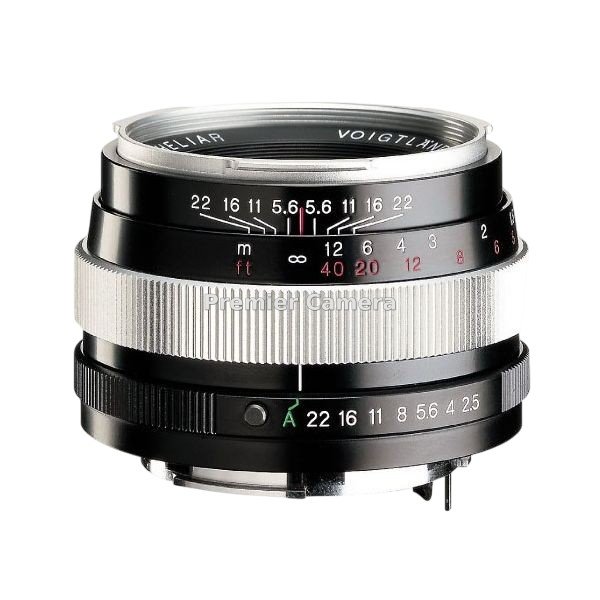 Voigtlander COLOR-HELIAR 75mm F2.5 SL ブラック (コンタックス/ヤシカ用)