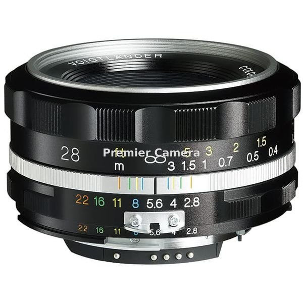 Voigtlander COLOR-SKOPAR 28mm F2.8 Aspherical SL II S (ニコンAi-S用) シルバーリム