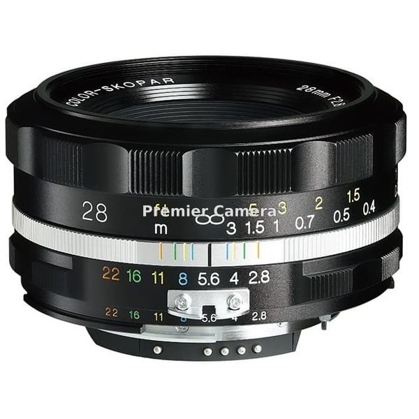 Voigtlander COLOR-SKOPAR 28mm F2.8 Aspherical SL II S (ニコンAi-S用) ブラックリム