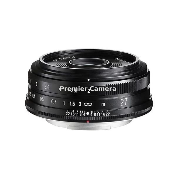 Voigtlander ULTRON 27mm F2 (フジフイルムXマウント用) ブラック
