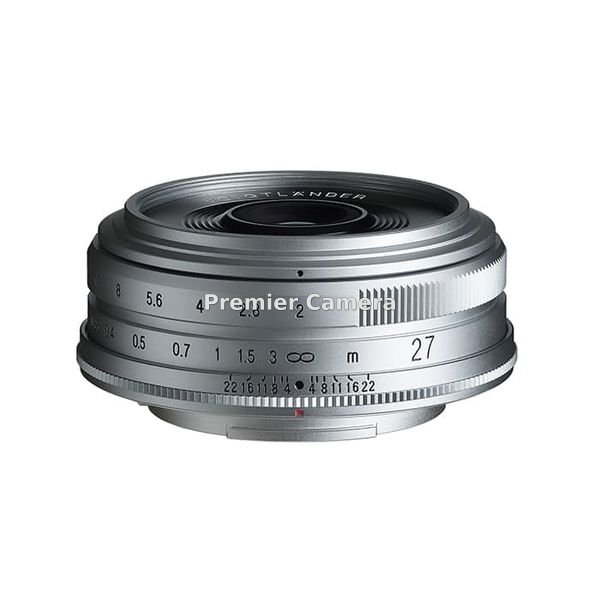 Voigtlander ULTRON 27mm F2 (フジフイルムXマウント用) シルバー