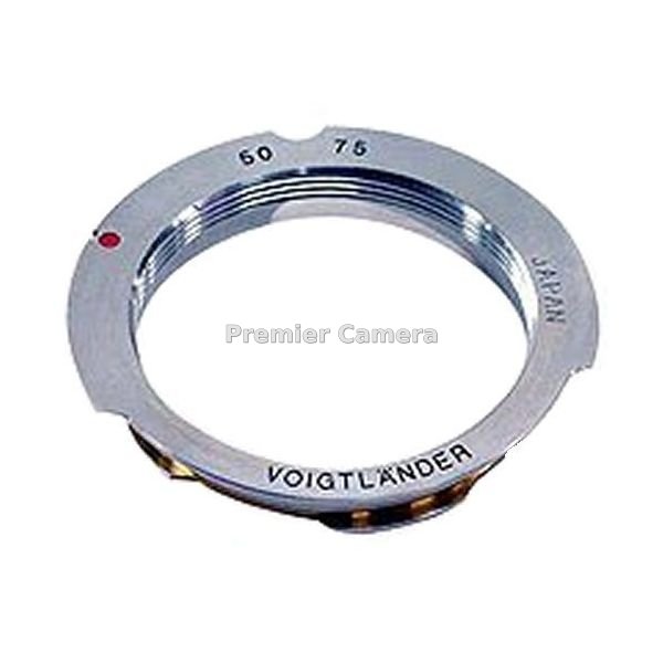 Voigtlander Mバヨネット アダプターリング TypeII (50mm/75mm用)