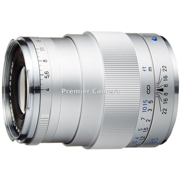 Carl Zeiss Tele-Tessar T* 85mm F4 ZM (ライカM用) シルバー