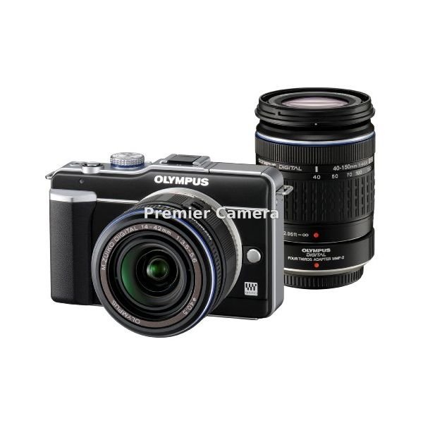 OLYMPUS PEN Lite E-PL1 ダブルズームキット ブラック