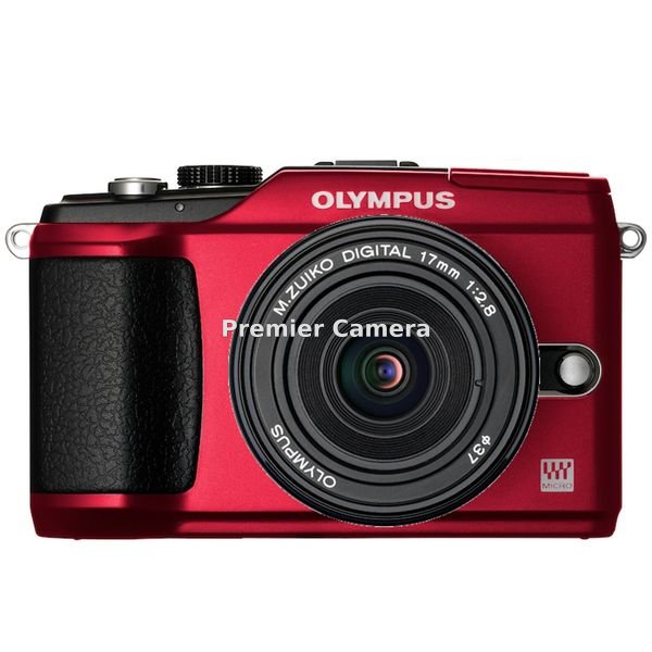 OLYMPUS PEN Lite E-PL2 パンケーキキット レッド