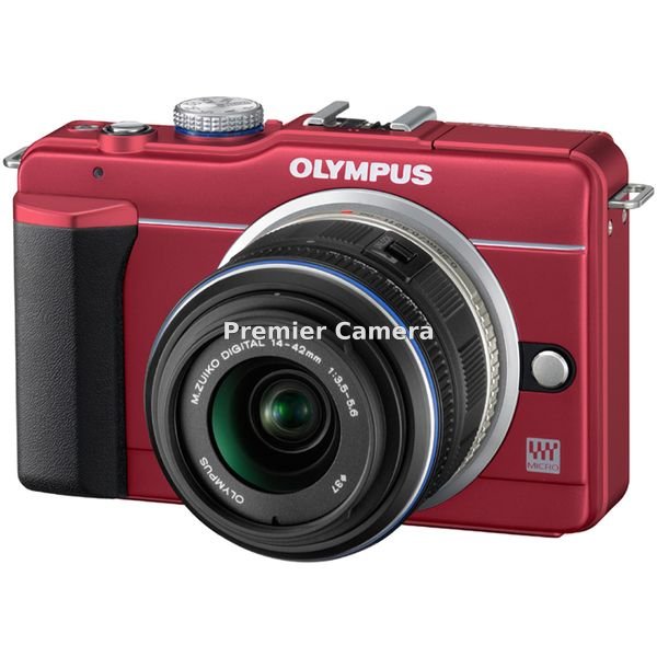 OLYMPUS PEN Lite E-PL1S レンズキット レッド