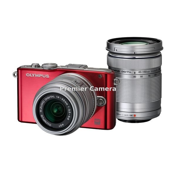 OLYMPUS PEN Lite E-PL3 ダブルズームキット レッド