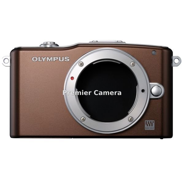 OLYMPUS PEN mini E-PM1 ボディ ブラウン