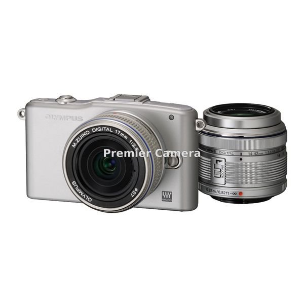 OLYMPUS PEN mini E-PM1 ツインレンズキット シルバー