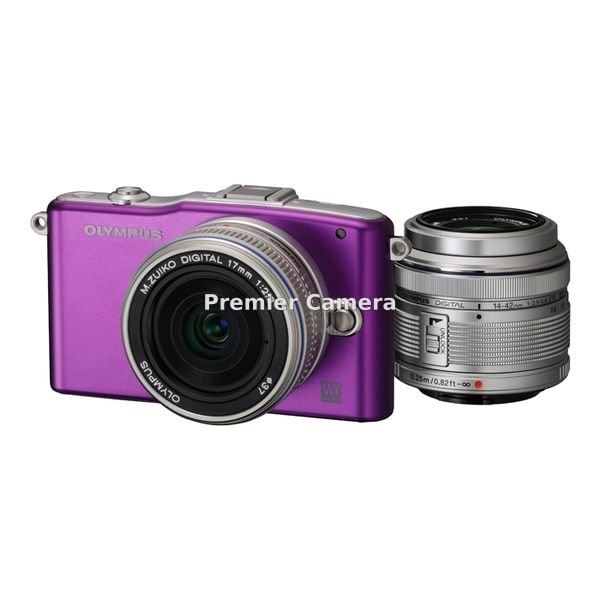 OLYMPUS PEN mini E-PM1 ツインレンズキット パープル