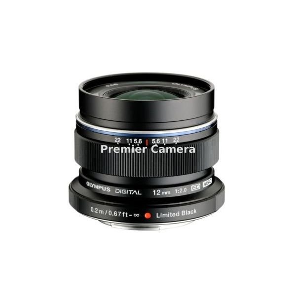 OLYMPUS M.ZUIKO DIGITAL ED 12mm F2.0 リミテッドブラックキット【世界限定3000セット】