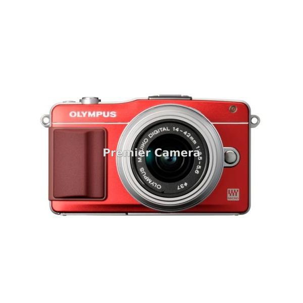 OLYMPUS PEN mini E-PM2 レンズキット レッド