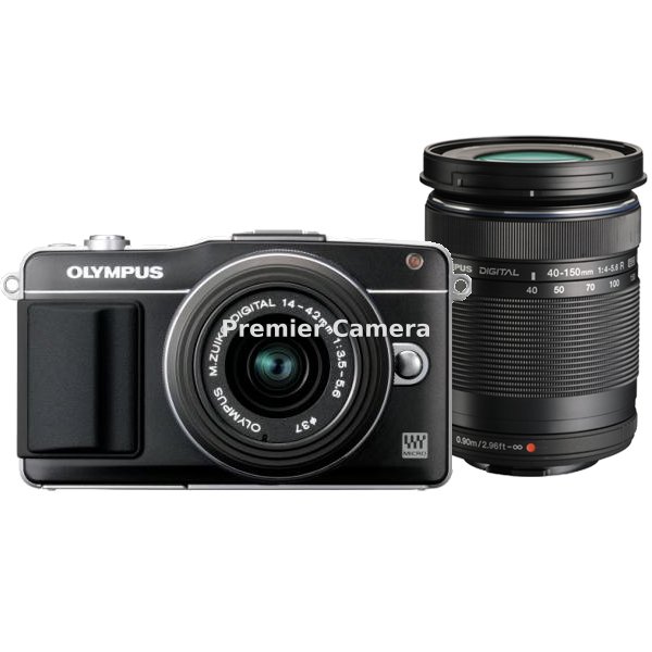OLYMPUS PEN mini E-PM2 ダブルズームキット ブラック