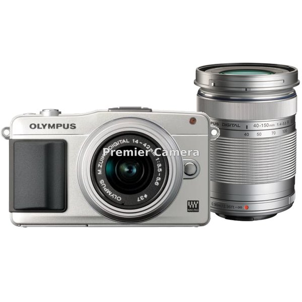 OLYMPUS PEN mini E-PM2 ダブルズームキット シルバー