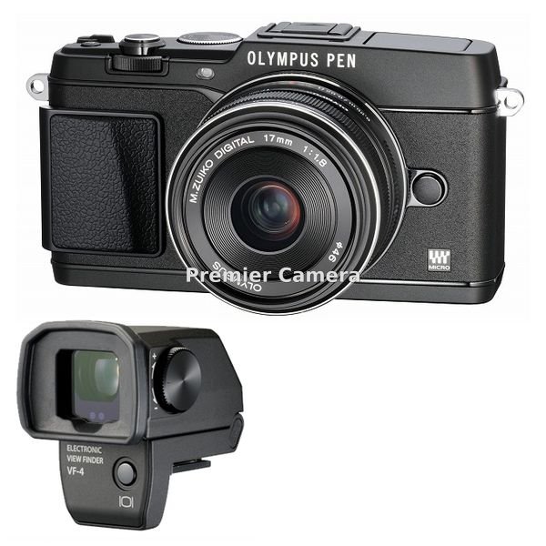 OLYMPUS PEN E-P5 17mm F1.8 VF-4セット ブラック