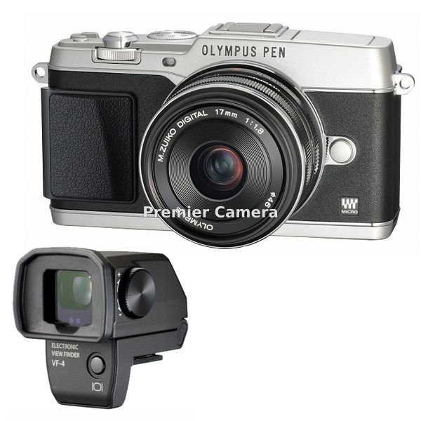 OLYMPUS PEN E-P5 17mm F1.8 VF-4セット シルバー