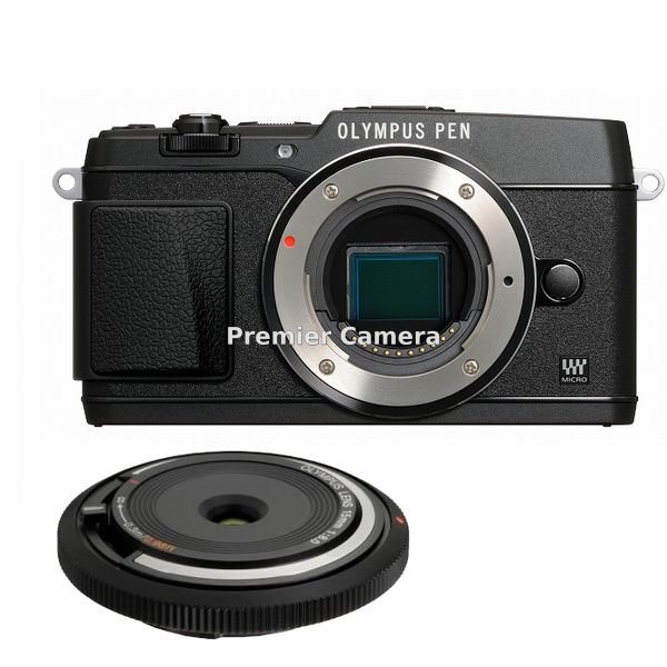 OLYMPUS PEN E-P5 ボディ BCL-1580セット ブラック