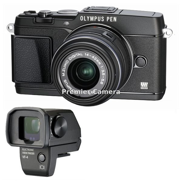 OLYMPUS PEN E-P5 14-42mm VF-4セット ブラック