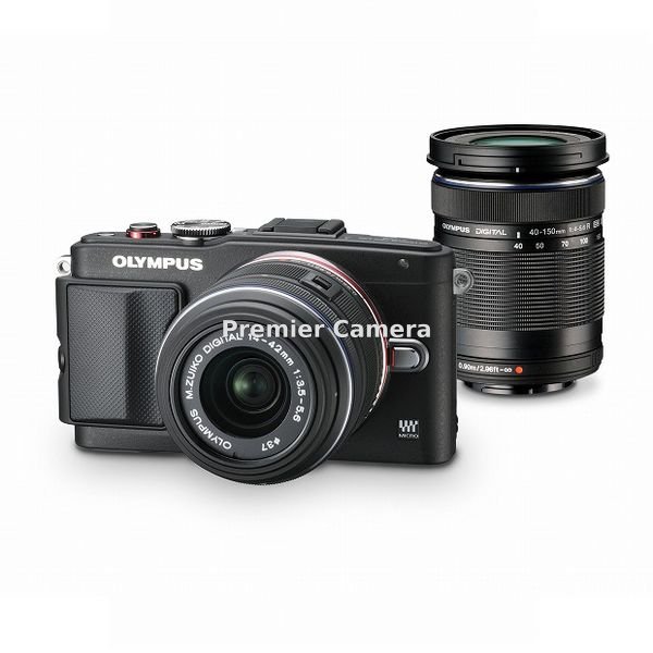 OLYMPUS PEN Lite E-PL6 ダブルズームキット ブラック