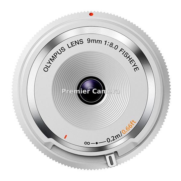 OLYMPUS 9mm F8 FISHEYE フィッシュアイ ホワイト [BCL-0980]