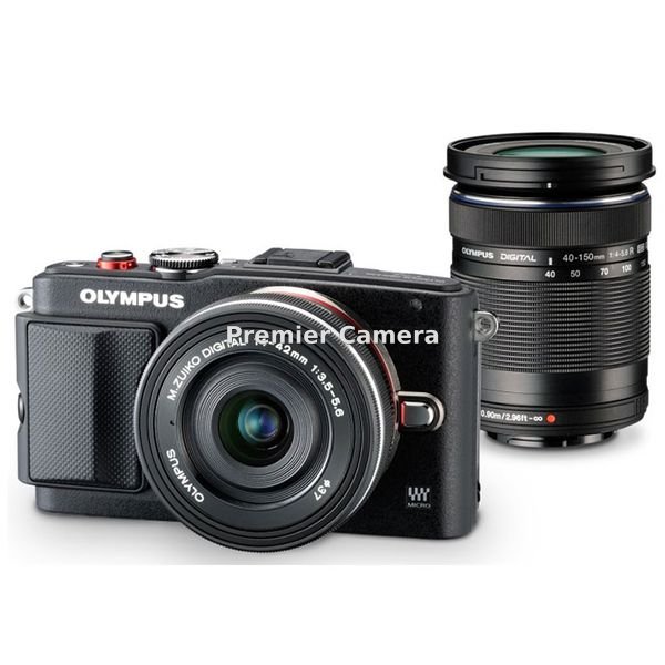 OLYMPUS PEN Lite E-PL6 EZダブルズームキット ブラック