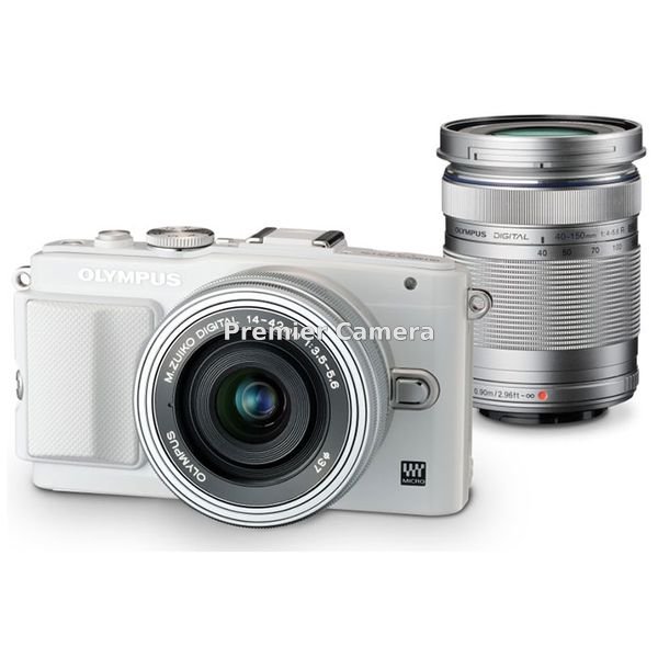 OLYMPUS PEN Lite E-PL6 EZダブルズームキット ホワイト