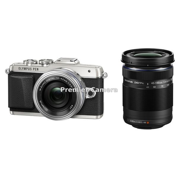 OLYMPUS PEN Lite E-PL7 EZダブルズームキット シルバー