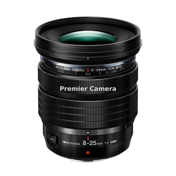 OLYMPUS OM SYSTEM M.ZUIKO DIGITAL ED 8-25mm F4.0 PRO ブラック ※OM SYSTEMロゴモデル