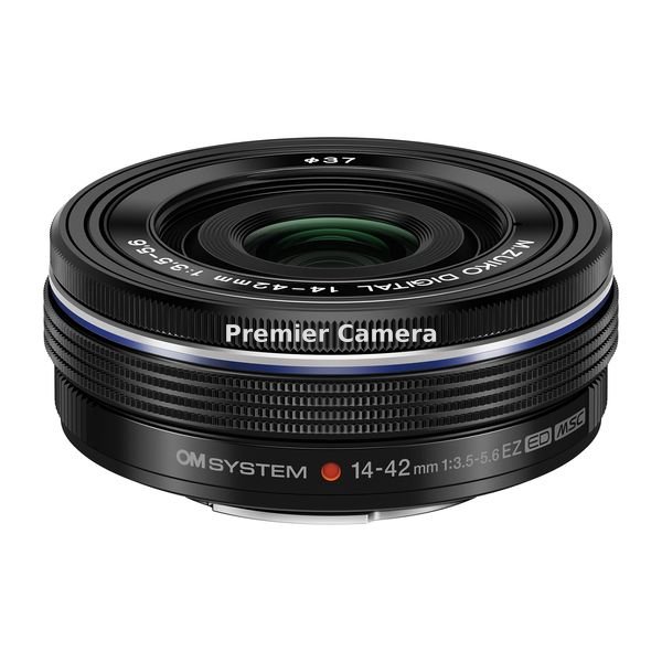 OLYMPUS OM SYSTEM M.ZUIKO ED 14-42mm F3.5-5.6 EZ ブラック ※OM SYSTEMロゴモデル