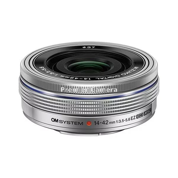 OLYMPUS OM SYSTEM M.ZUIKO ED 14-42mm F3.5-5.6 EZ シルバー ※OM SYSTEMロゴモデル
