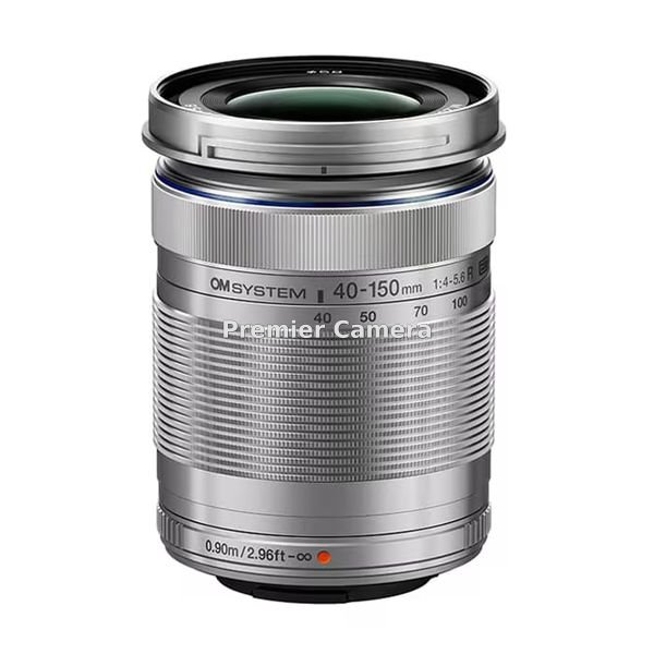 OLYMPUS OM SYSTEM M.ZUIKO DIGITAL ED 40-150mm F4.0-5.6 R シルバー ※OM SYSTEMロゴモデル