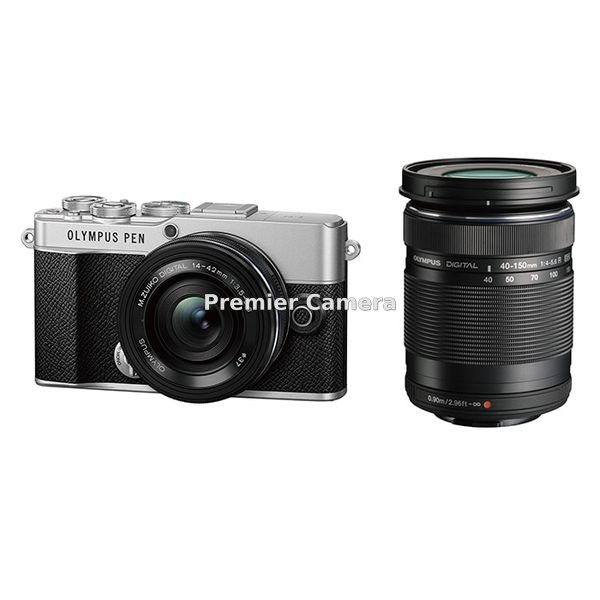 OLYMPUS PEN E-P7 EZ ダブルズームキット シルバー