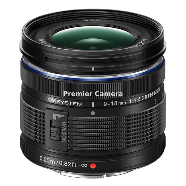 OLYMPUS OM SYSTEM M.ZUIKO DIGITAL ED 9-18mm F4.0-5.6 II ※OM SYSTEMロゴモデル