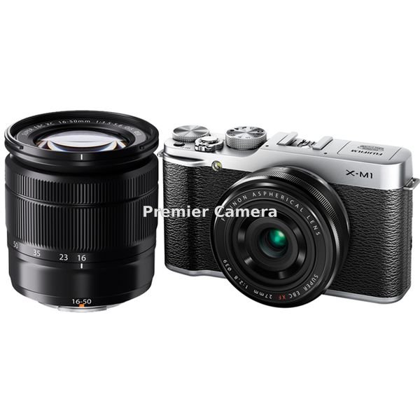 FUJIFILM X-M1 ダブルレンズキット シルバー