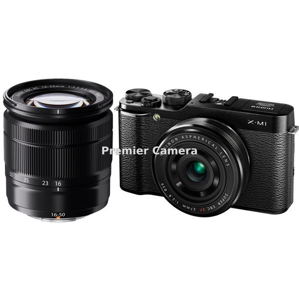 FUJIFILM X-M1 ダブルレンズキット ブラック