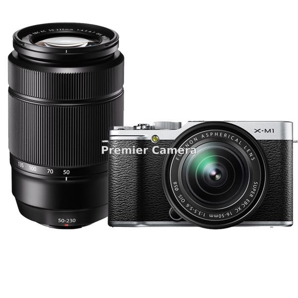 FUJIFILM X-M1 ダブルズームレンズキット シルバー